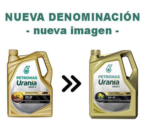 Aceite Urania 5000E 5W30 / 5000E 5W30 CI4