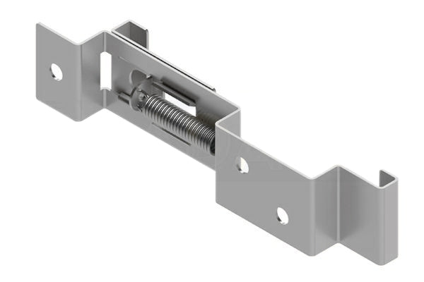 Soporte para matrículas con muelle