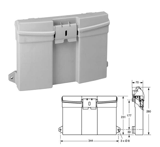 Portadocumentos rectangular
