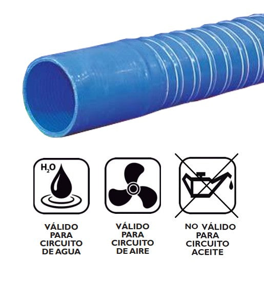 Tubo de silicona flexible