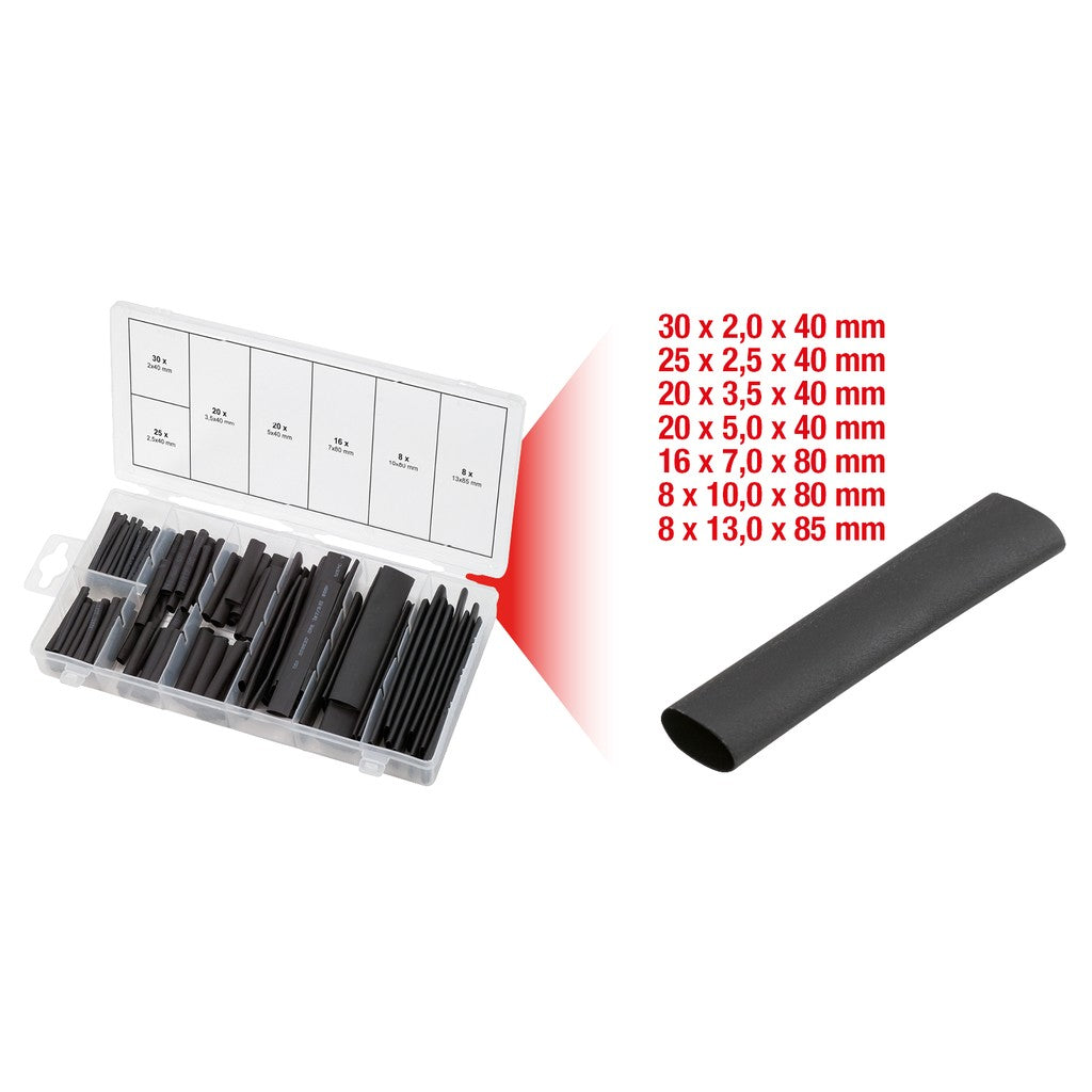 Caja con surtido fundas termorretráctiles