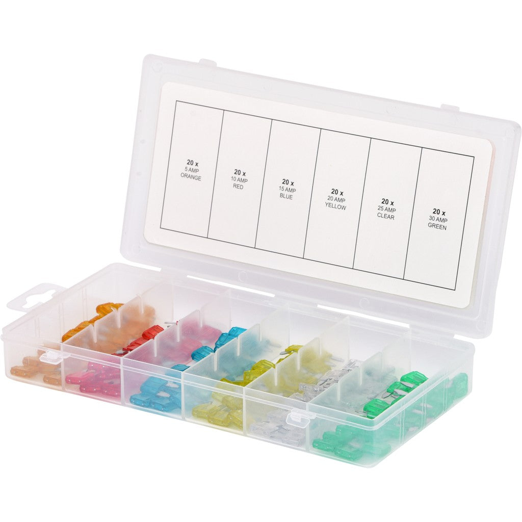 Caja con surtido minifusibles automoción