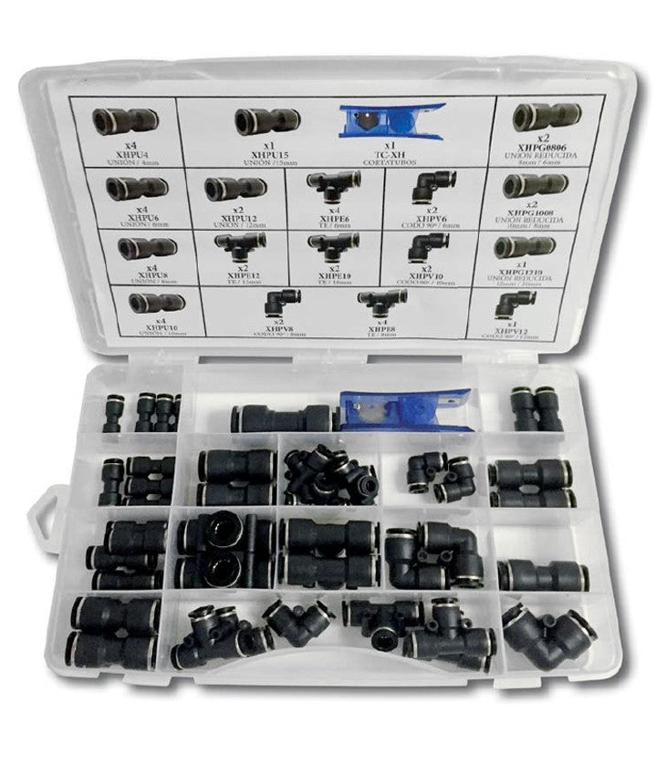 Caja con surtido racores