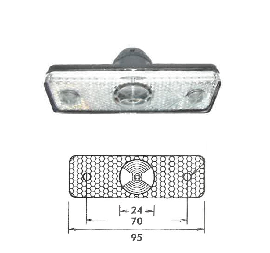Piloto de posición LED - delantero