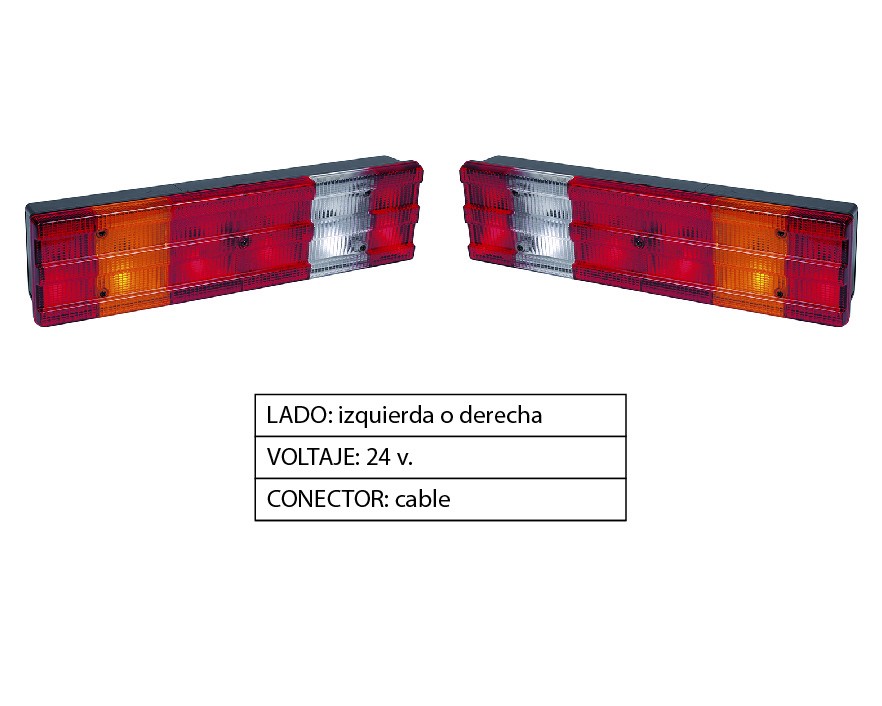 Piloto trasero