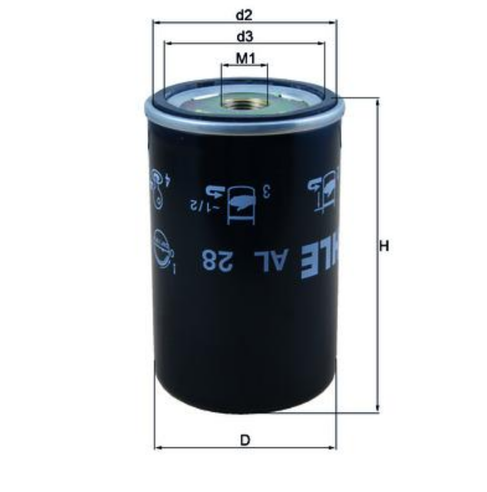 Filtro secador AL