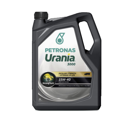 Aceite Urania 3000E 15W40 / 3000 15W40 CI4