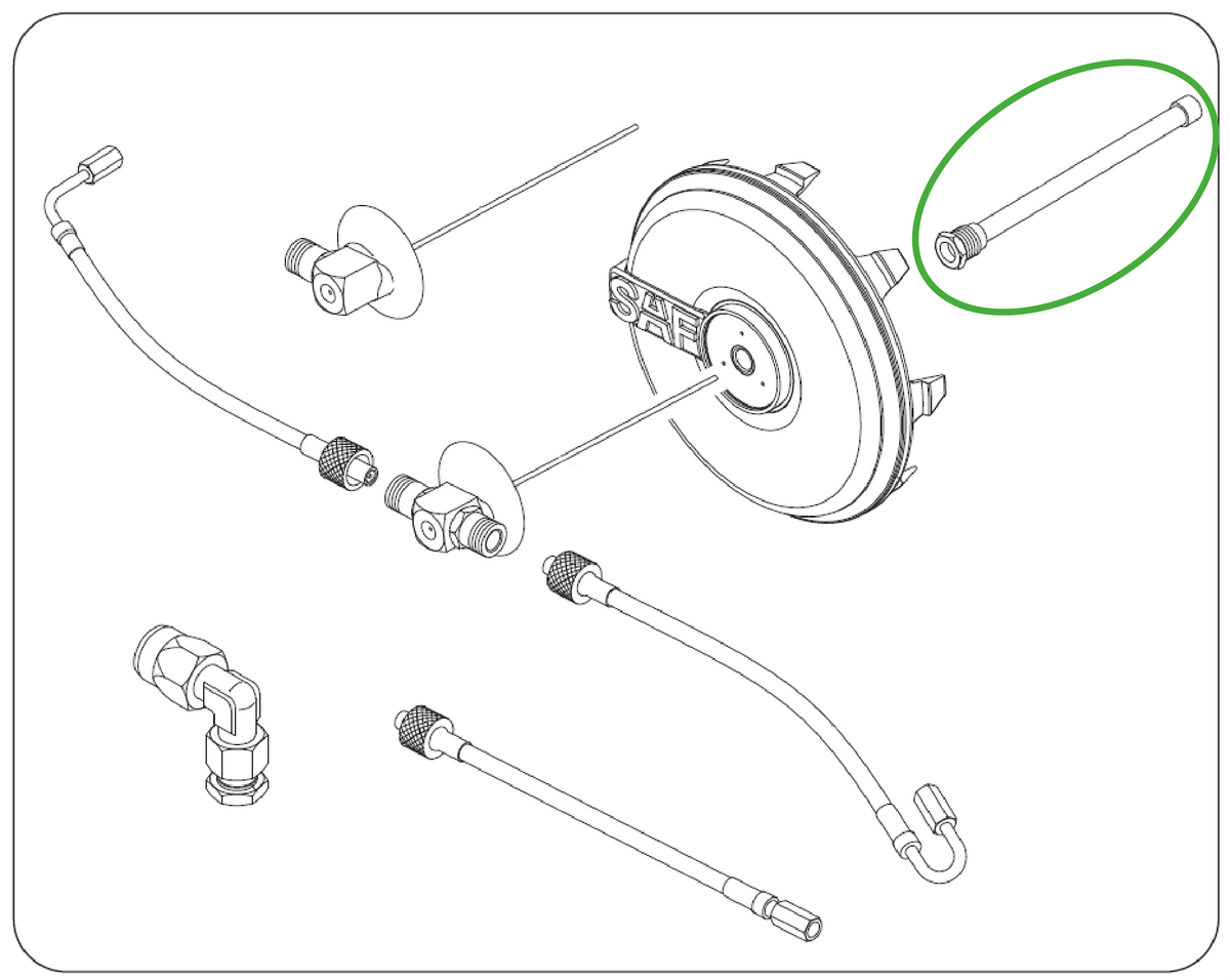 Estator de conexión auto inflado