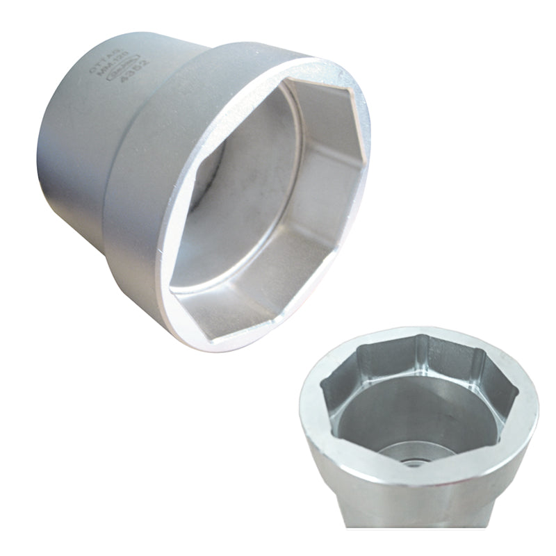 Llave de vaso octogonal