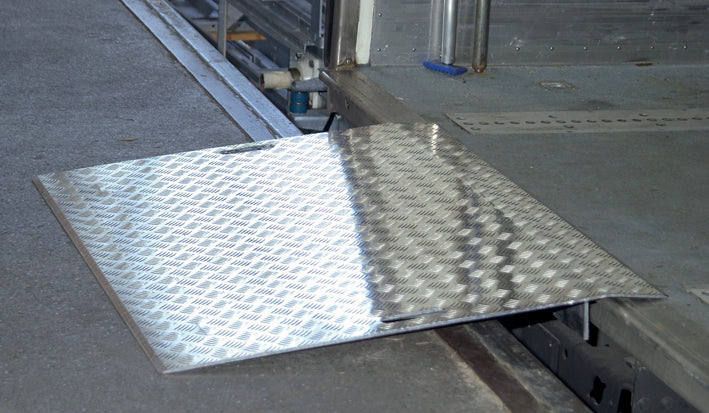 Pasarela de paso de aluminio