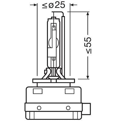 Lámpara automoción D3S