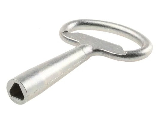 Llave cerradura hembra triangular
