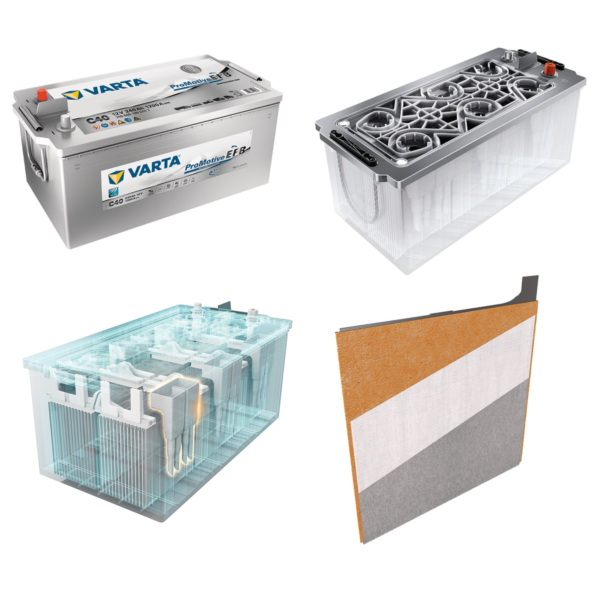 Batería de arranque 12V -240Ah