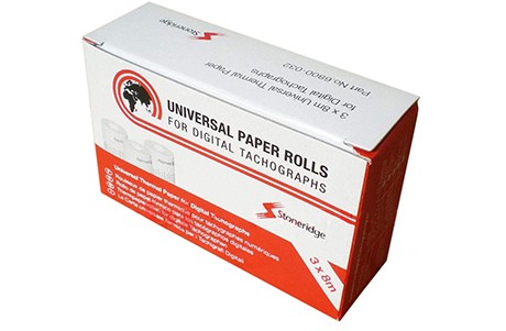 Rollo de papel tacógrafo