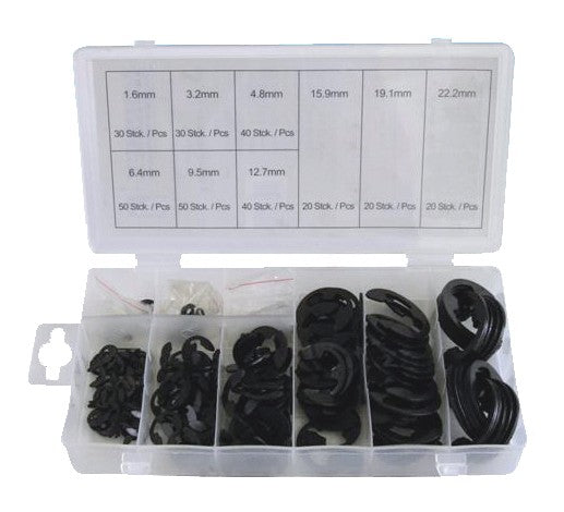 Caja con surtido anillos de seguridad