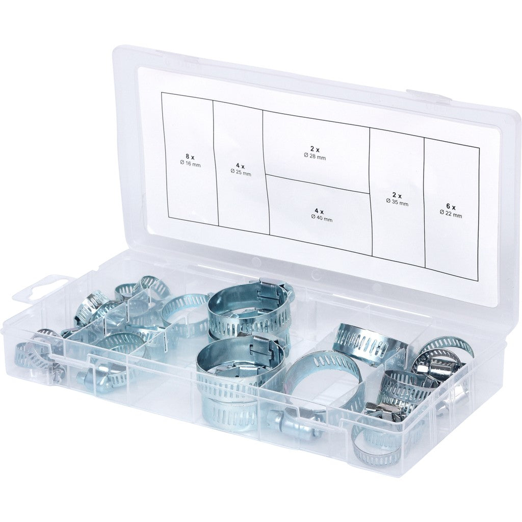 Caja con surtido abrazaderas