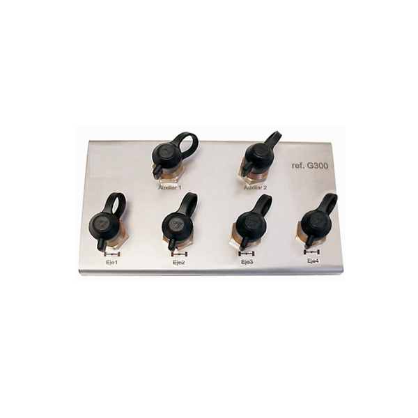 Placa tomas de presión ITV