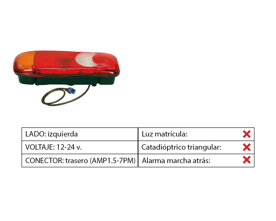 Piloto trasero