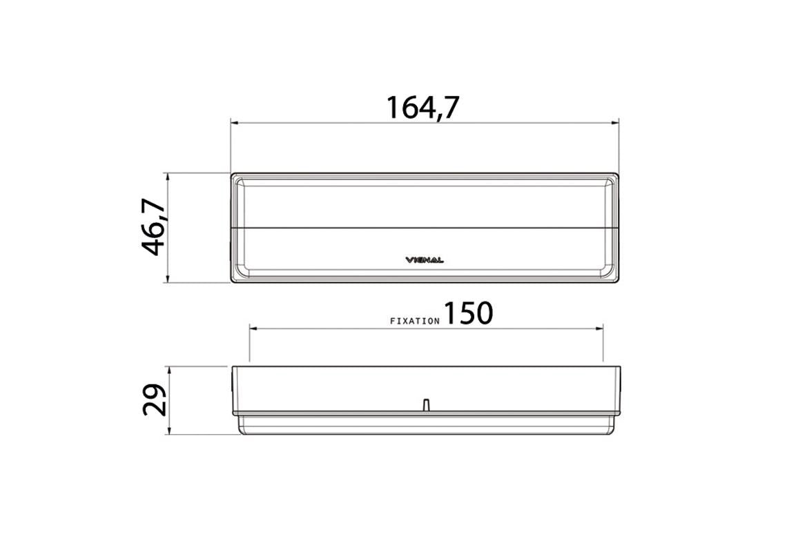 Piloto trasero LED