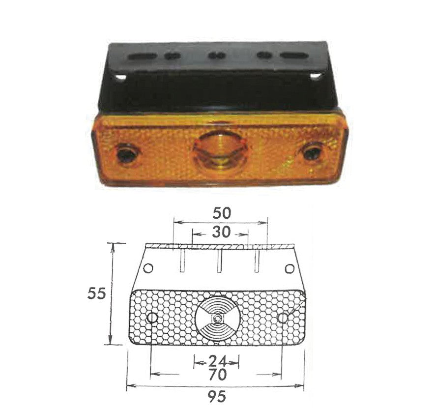 Piloto de posición LED - lateral