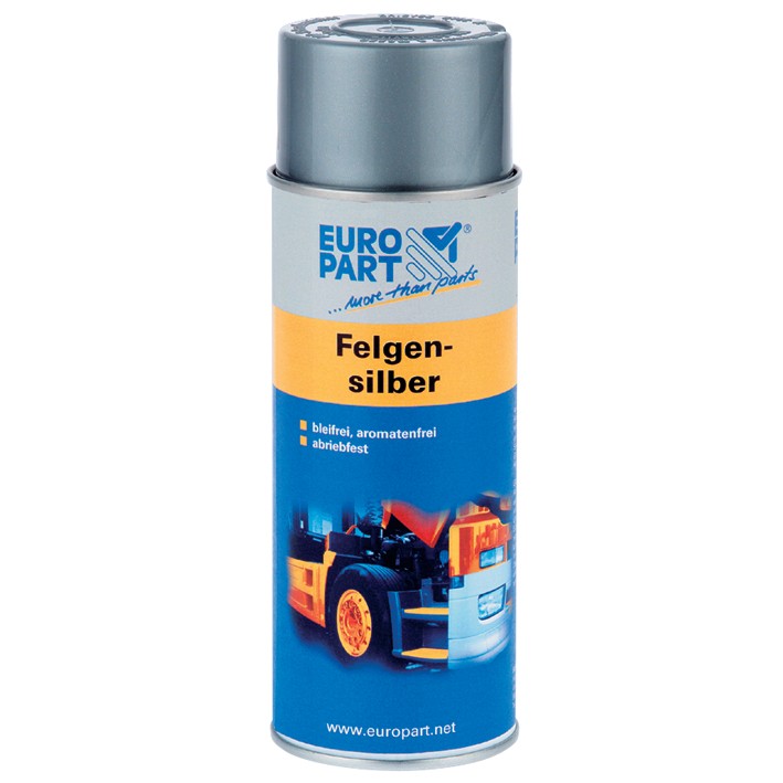 Pintura para llantas plata