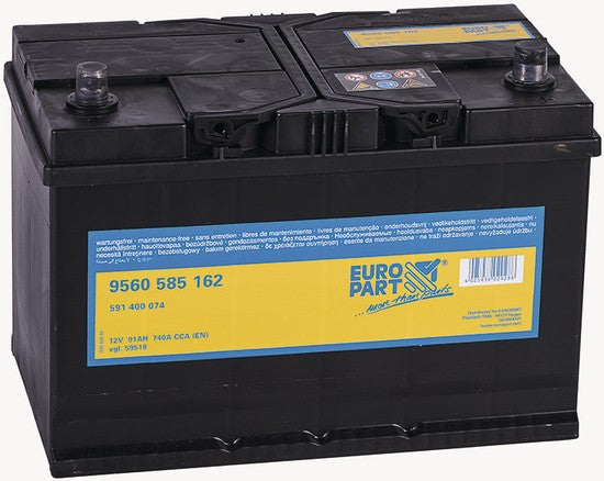 Batería de arranque 12V - 91Ah