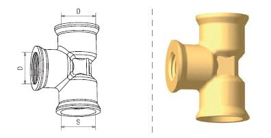 Racor "T" lateral