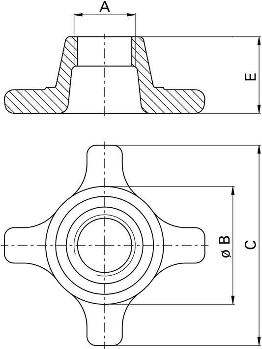 Tuerca TwistLock Ø52